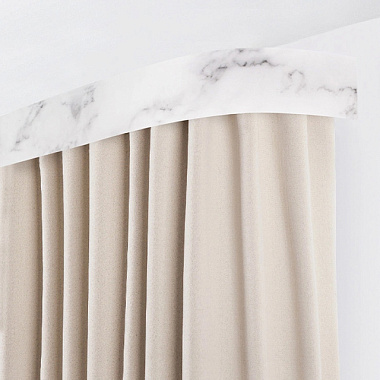 Карниз Legrand Аврора 2-х рядный белый 2,4 м***