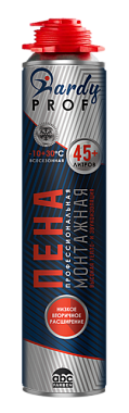 Пена Abc Farben Hardy профессиональная 65 всесезонная клапан надежной фиксации 1000 мл A1487Z