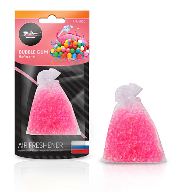 Ароматизатор Airline подвесной Мешочек с гранулами бабл гам AFME030