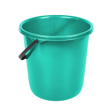 Ведро Пластик Репаблик Disco аквамарин 7 л SC1109