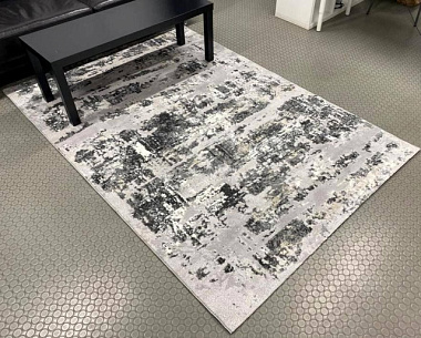 Ковер Палермо Прямоугольник 1,2*1,8 м R514A LIGHT GREY