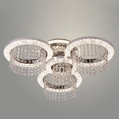 Люстра Росток K38758/3+1 CR хром LED 94W+22W 3000K-6500K ПДУ диммер d580 24 988392116