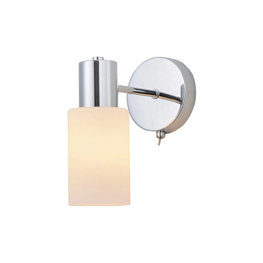 Бра Schaffner Ovest 74535-1W Chrome 1*E14 40Вт 18*10*19,5 см