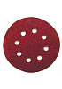 Набор шлиф. дисков с отверстиями БАЗ самосцепляющихся KP10E P240 d125 (8)