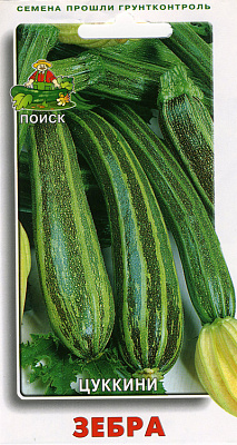 Кабачок Поиск Зебра ЦВ 12 шт 270486