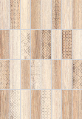 Плитка настенная Керамин Нидвуд 3Д 27,5*40 см ***