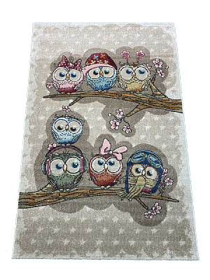 Ковер Bambini 1,33*1,95 м G2161 WHITE/TAUPE*