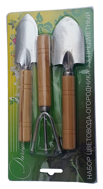 Набор цветовода-огородника Дачная Соната 3-х предметный Д код ТН ВЭД: 8201900009