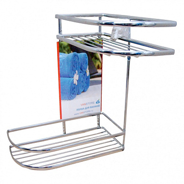 Полка Vanstore Comfort угловая 2-ярусная 077-70