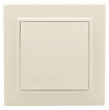 Выключатель Ekf Минск одноклавишный СП 10А бежевый ERV10-021-20