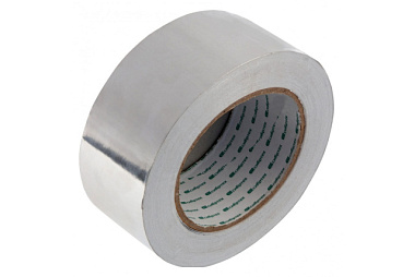 Лента СибрТех клейкая алюминиевая 50 мм*50 м 888155