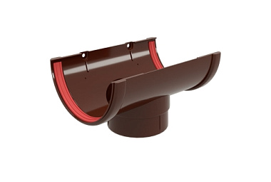 Воронка Grand Line ПВХ GL 120/87 RAL 8017 Шоколад 00104227