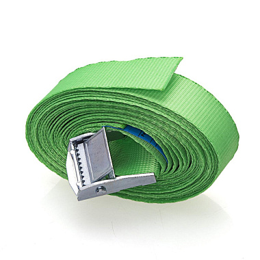 Ремень Белстройбат крепежный с зубчатым зажимом 25 м мм*4 полиэст 200 кг