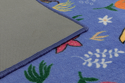 Коврик Нева Тафт Русалочки детский велюр на ТПЕ 1*1,5 м 16;32