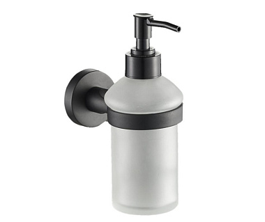 Дозатор Аквалиния Black для жидкого мыла 20583