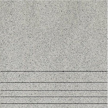 Керамогранит Шахтинская Техногрес Профи ступень светло-серый 01 30*30 см