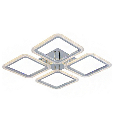 Люстра Росток LI08428/4A PR CR хром 104W LED 3000-6500K d560 ПДУ ИК диммер HN22 988027632