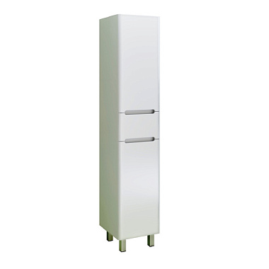 Пенал Runo Парма 35 с корзиной правый напольный/подвесной