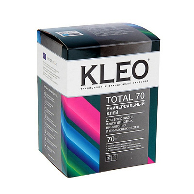 Клей Kleo Total 70 обойный для флизелиновых виниловых и бумажных обоев 500 гр