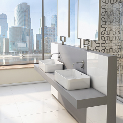 Раковина Kirovit Олимпия 56 на столешницу