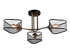 Люстра Ambrella TR80171/3 SB/BK бронза/черный E27/3 max 40W D600*215