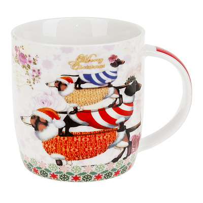 Кружка Собачки-шалуны керамическая 4 вида 380 мл S1040083