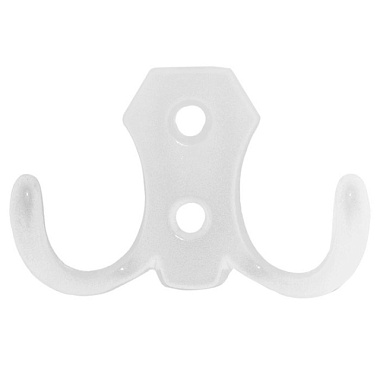 Крючок мебельный малый Саратов КМ-2 Белый-С 11193