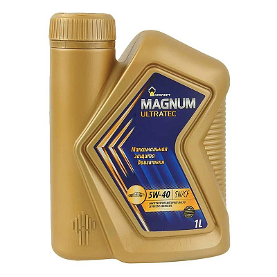 Масло моторное Роснефть Magnum Ultratec SN/CF 5W40 синтетическое 1 л***