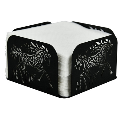 Салфетница Мультидом Спирит 12,5*12,5*7 см МТ88-530