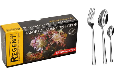 Набор столовых приборов Regent Inox Linea Arcadia 18 предметов 93-CU-AD-18S