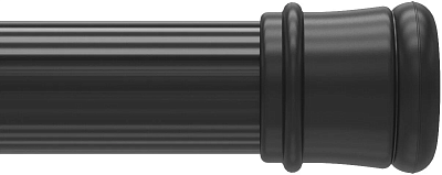 Карниз для ванной Milardo черный 014A200M14 159575