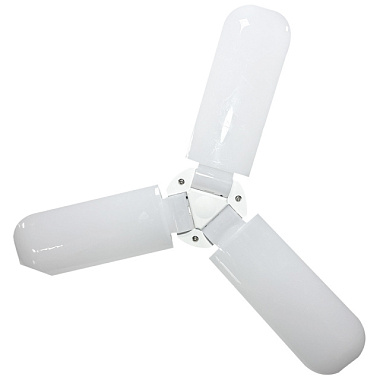 Лампа светодиодная General трехлепестковая клевер-BR повор 180 гр E27 50W 4000K 4К 661616