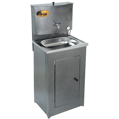 Умывальник дачный Вихрь Люкс с подогревом нерж мойка серебро 74/4/3