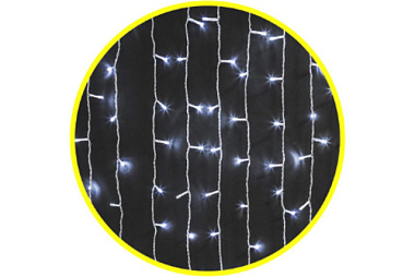 Гирлянда Navigator светодиодная занавес белый IP20 NGF-C01-192CW-10-1.5*1.2м-230-TR 21300