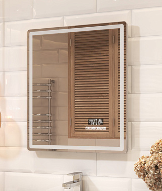 Зеркало LED Vigo Geometry Media voice 600 243404