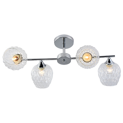 Люстра Rivoli Arlene модерн 4*Е27 60 Вт 3139-304***