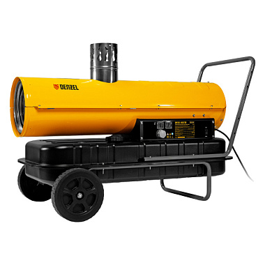 Пушка тепловая Denzel NHG-30i дизельная непрямой нагрев цифровой термостат 30 кВт 750 м3/ч 96492