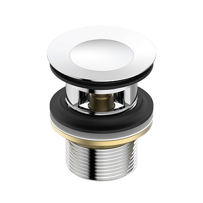 Выпуск Iddis Optima Home хром для умывальника с переливом 001SB01i88