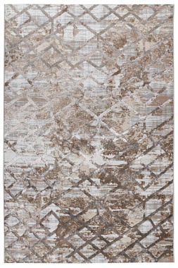 Ковер Белла Прямоугольник 1,6*3 м K551B CREAM SHIRINK/VIZON FDY