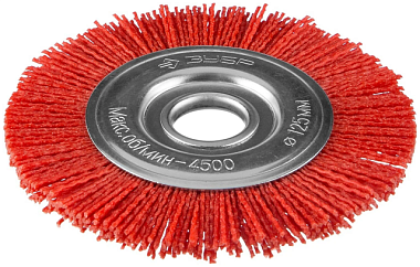 Щетка Зубр Профессионал дисковая для УШМ нейлоновая проволока 125 мм 35160-125