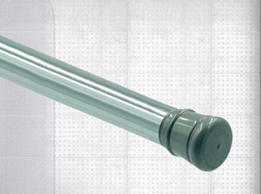 Карниз для ванной Bath Plus Mini хром 70*120 см KKmn-006