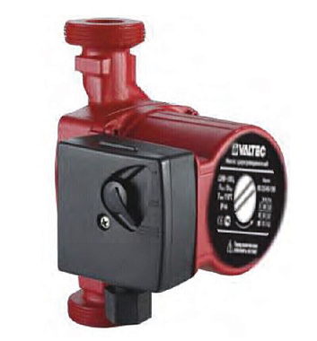 Насос циркуляционный Valtec07 RS 25/4-180 с гайками 69794
