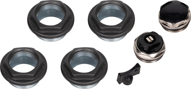 Комплект монтажный Royal Thermo 1"*3/4" черный НС-1614228