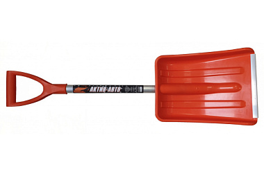 Лопата Инструм-Агро Актив-Авто пластмассовая оранжевая с алюм чер Vр 100186