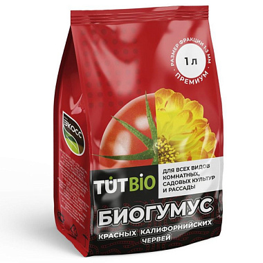 Удобрение Биогумус Летто Tut хороший урожай гранулы экосс-35 1 л 72212