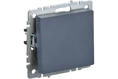 Выключатель IEK Brite ВС10-1-0-БрМ BR-V10-0-10-K35 одноклавишный маренго 10А