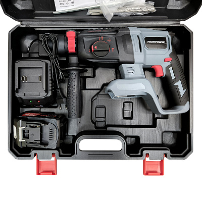 Перфоратор Profipower аккумуляторный бесщеточный 3 режима кейс MKDHR18V T0058