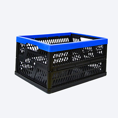 Ящик складной Стандарт Пластик Эконом микс 30 л 47,8*35,6*24 см 370-0225