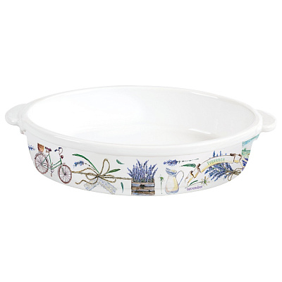 Форма Appetite Лаванда керам овал 31*25*6 см LVD075