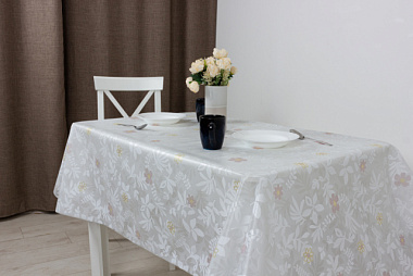 Клеенка Dasch Lola белый 137 см MW-015A